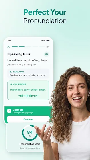 AI Language Learning & Tutor screenshot 4 of 6 from Google Play