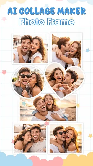 AI Collage Maker & Photo Frame screenshot 1 of 6 from Google Play