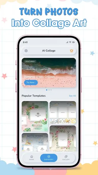 AI Collage Maker & Photo Frame screenshot 4 of 6 from Google Play
