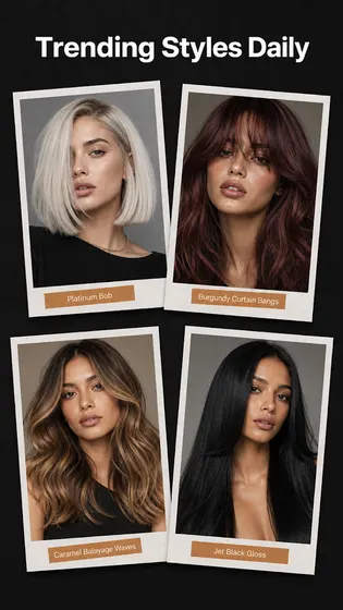 AI Hairstyle Try On & Color screenshot 3 of 6 from Google Play