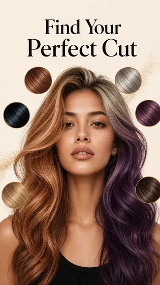 AI Hairstyle Try On & Color screenshot 4 of 6 from Google Play
